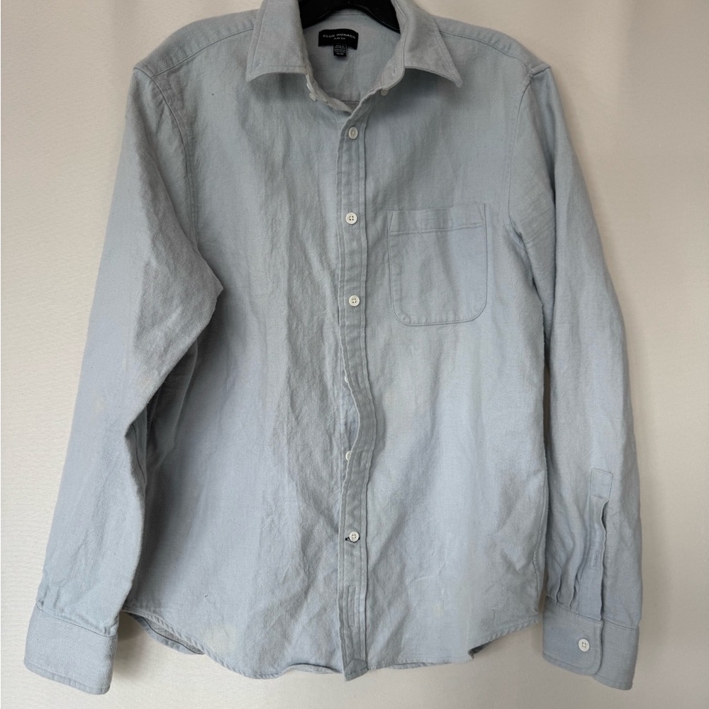 Club Monaco Light Blue Button Down Shirt